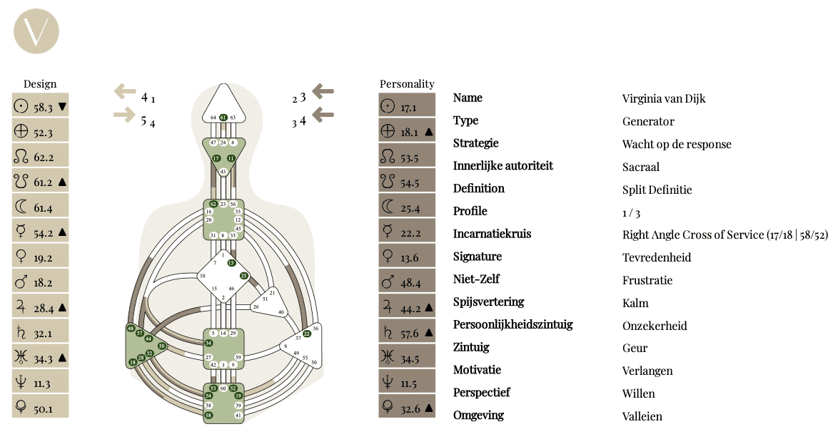 Human Design Chart Jana Zechmeister 